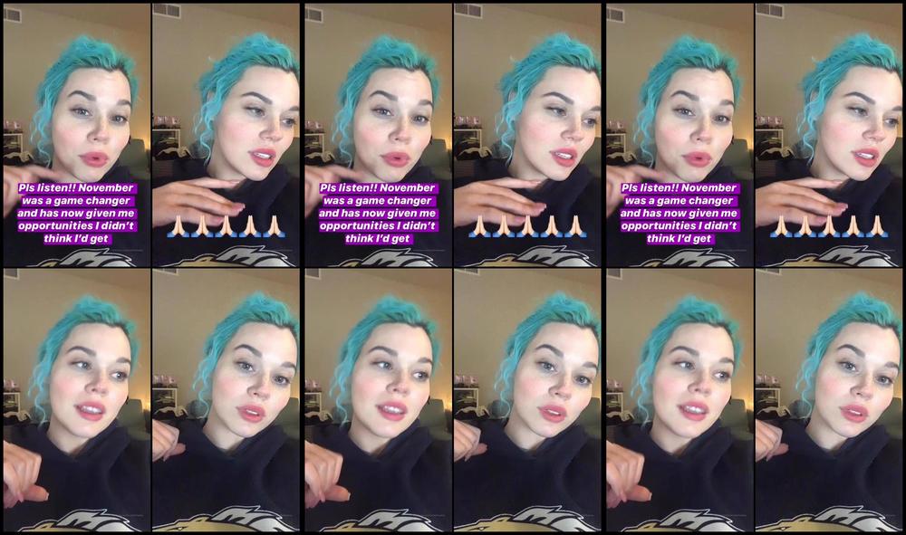 Scarlettfoxplay 01 12 2019 96204832 I Can Barely Keep My Eyes Open But I M Uploading This From My Ig Stories Pls Watch It