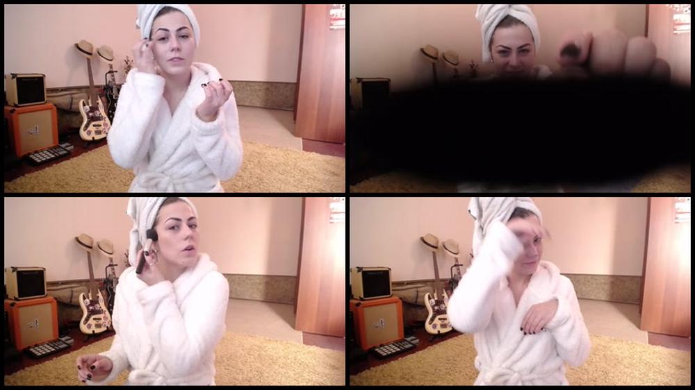Hendrixina 11 10 2019 70197051 Backstage Or How Am I Preparing To Record A Video Or Go Online 40 Makeup Choosing Underwear