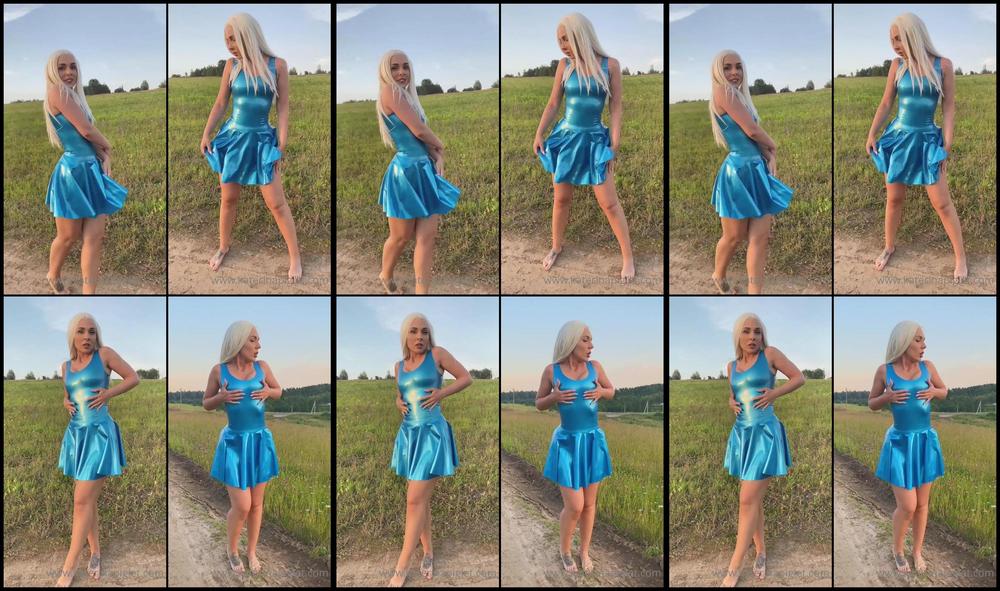Katerinapiglet 02 08 2020 634921234 Last Piece With Blue Dress