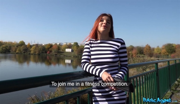 Renata Fox - Russian fitness babe rides big cock