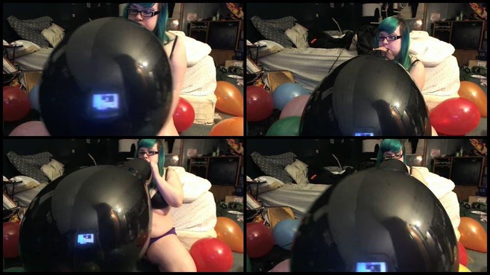 Bluewut One Girl And Loads Of Balloons