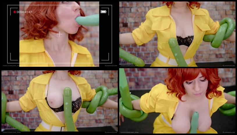 Lana Rain April Oneil Tentacle Fucked Live Tmnt