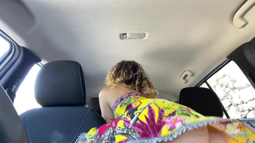 2021 Masturbating And Flashing The Side The Road With People Drivi