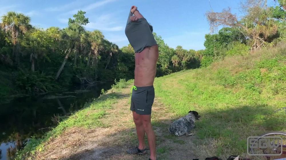 Fucking and Sucking by a creek in Venice Florida