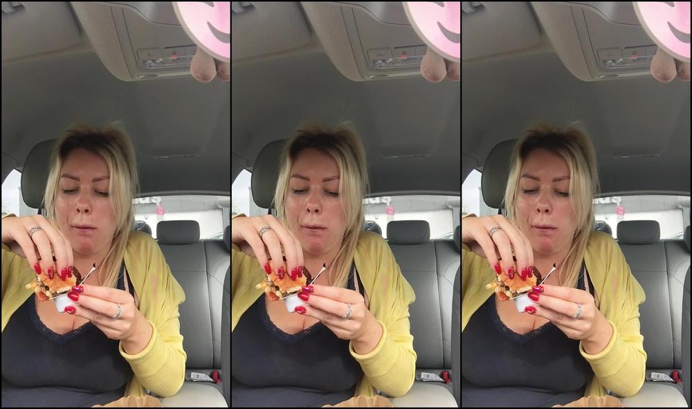 Penny Lee Stuffing My Face With Burger And More Manyvids