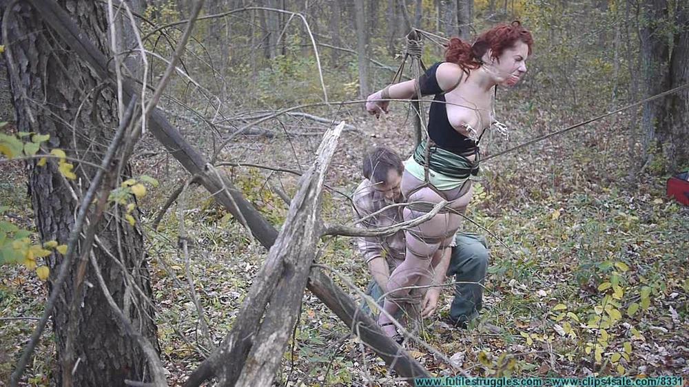 Rin Transported To The Woods And Tree Tied 3