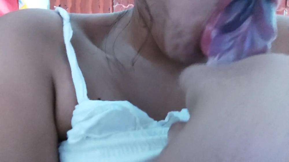 There were a lot of people in my house today but I couldn't resist the urge to fuck my pussy - Cum H