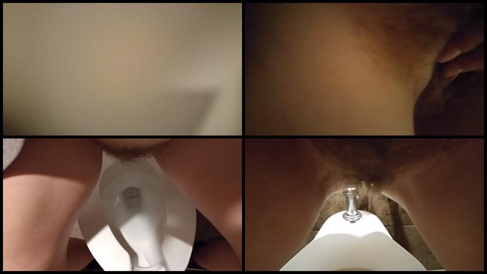 Candiecane Naughty Peeing In A Casino Bathroom Fun