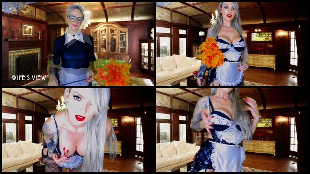 Dommebombshell   Domme Jerking Off Story  The House Keeper Succubus