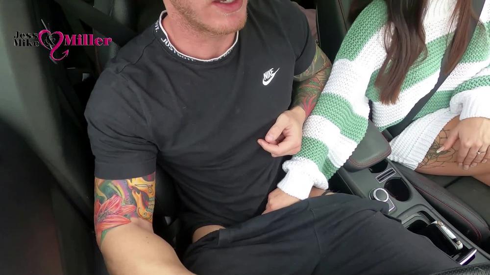 My Slutty Wife Deepthroated My Cock Whilst Driving In A Risky Public Setting!