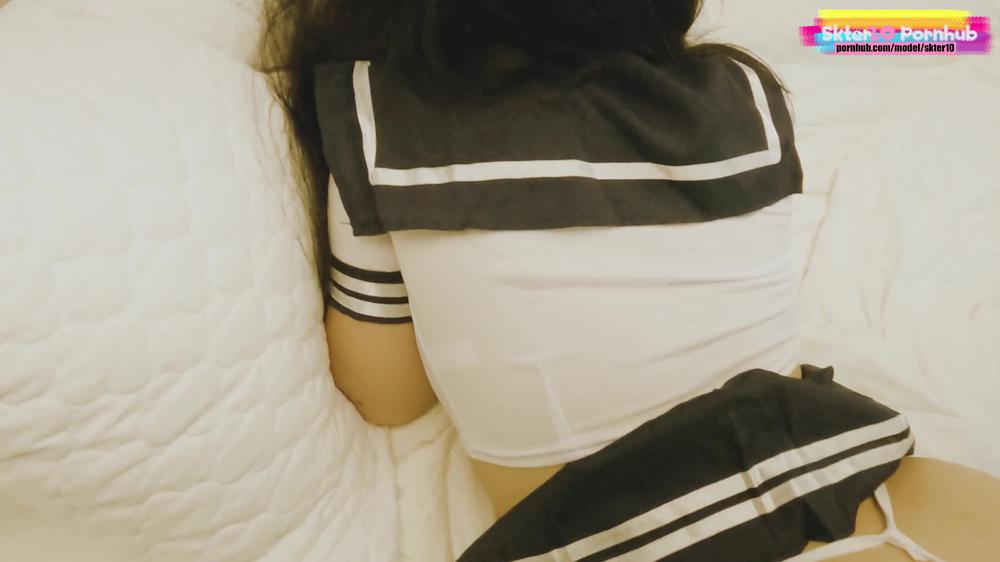 First time Thai girls with cosplay costumes Masturbation จับเบ็ดหีครั้งแรกกับชุดคอสเพลย์ญี่ปุ่น