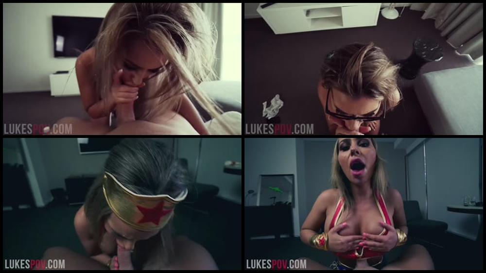 014 Busty Babe Nina Milano Mega Pack 4 Scenes Luke Riggs 720P