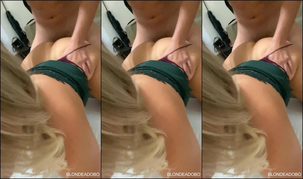 Hot Blonde with Perfect Big Ass Fucks After Date - Amateur Couple