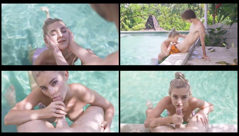 Eva Elfie Poolside Fun