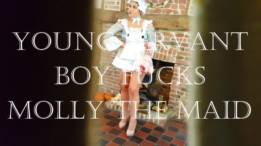 Anierotika Lucky Servant Boy Fucks Molly Maid Pov