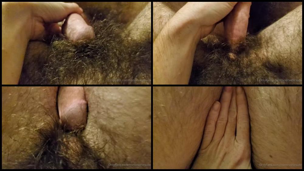 Minervahirsute 21 09 2020 937315333 Bush Cock Love I Love Stroking His Hard Cock In My Thick Bush And Between My Thighs