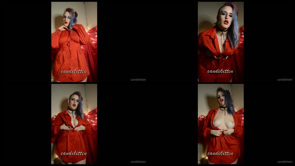 Candikitten 16 12 2021 2300971404 One Last Bit Of Fun With My Button Down From Fully Buttoned To Fully Naked