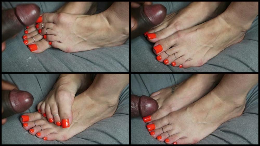 Mrandmrs W 03 10 2022 2625207502 Part 2 3 40 10Mins 41 Sexy Orange Toes Getting Glazed In Thick White Cum More Like This