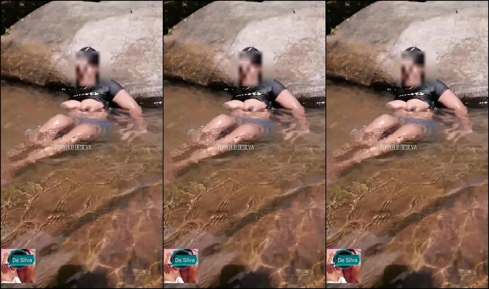 Public Outdoor Shower and Big natural boobs showing