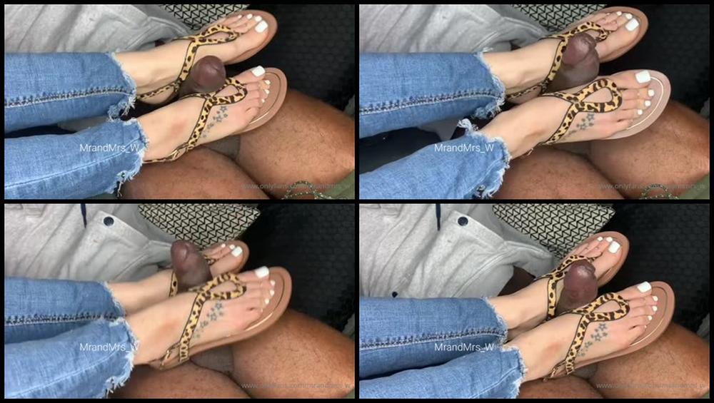 Mrandmrs W 06 02 2022 2354484963 Part 4 6 Bbc Footjob With Cummy Sandals