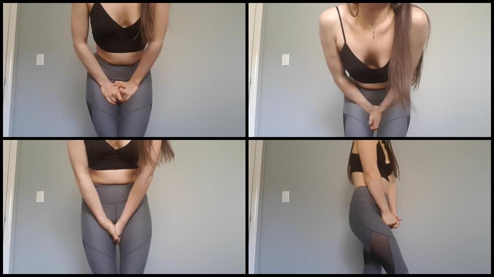 Hazel Simone   Embarrassed Girl Pees In Her Leggings   Manyvids