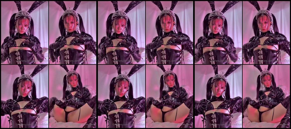 Hirarilily 06 01 2021 2002656204 Pvc Dark Bunny Maid Posing Video Cow Girl Boobs Under Bra Doggy Style 4Min