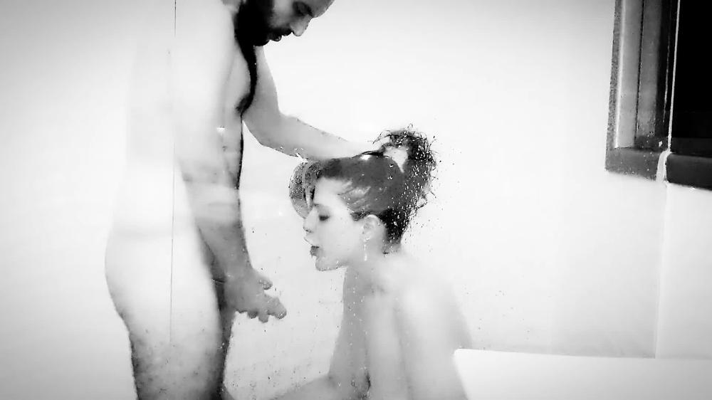 Morning shower sex with my wife