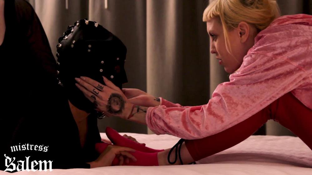 Mistress Salem Our Foot Bitch Part 2 Spanking Lesson