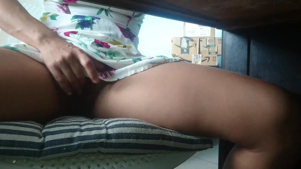 Risky Masturbation in the Office