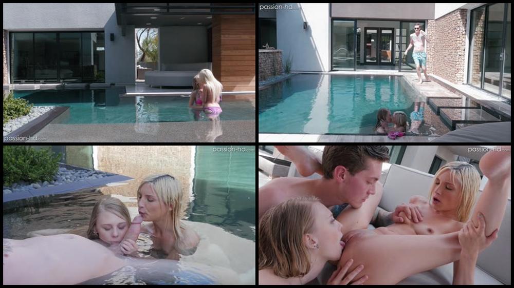 Lily Rader    Passion Hd Com    Spring Break Pool Party  Spring Break Threesome    1080P