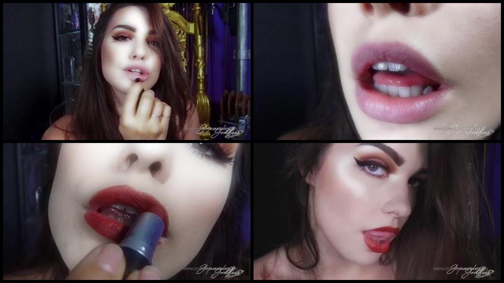 Gynarchygoddess 25 08 2019 54605856 Red Glossy Lips 1080P Hd I Know Exactly What Makes You Weak Big Natural Gorgeous Plump