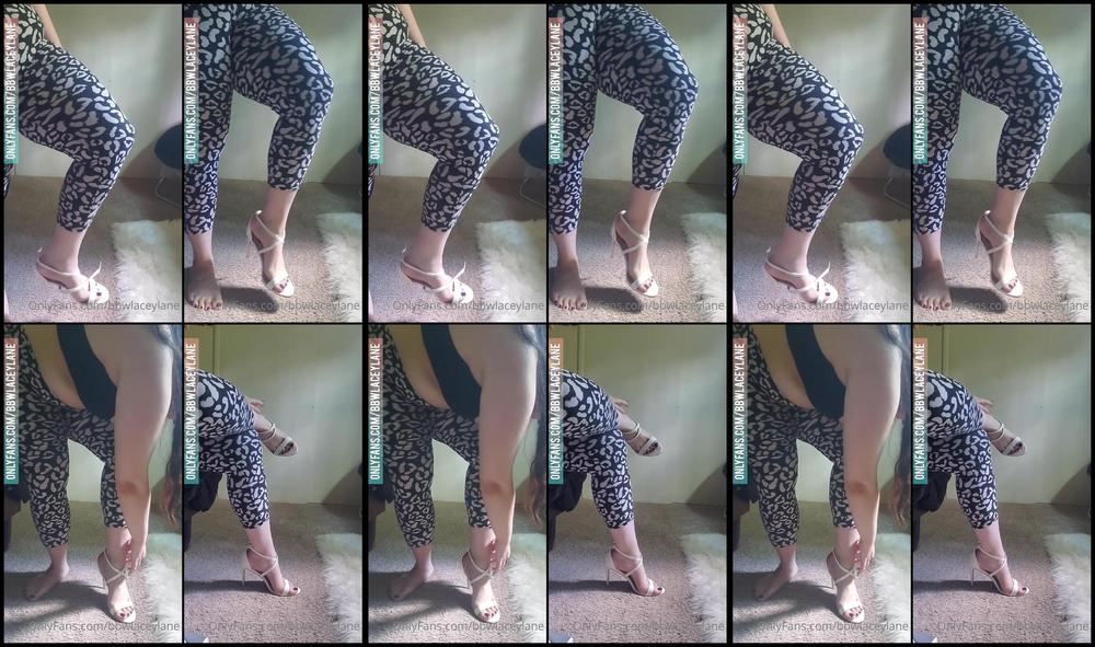 Bbwlaceylane 07 08 2020 659596399 Happy Feet Lovers Friday High Heel Try On Cat Walk In High Heels A Little Twerking A
