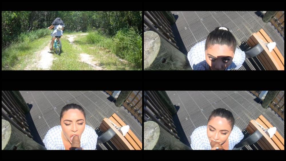 Silverxomunat   Bike Ride Blow Job   Manyvids