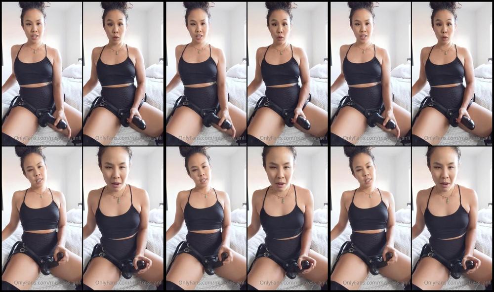 Mistress Anli 10 07 2020 518052441 Stop Pretending To Be A Man And Come Here And Sit On Daddy X27 S Cock