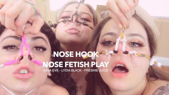 Freshie Juice Nose Fetish And Nose Hook Play