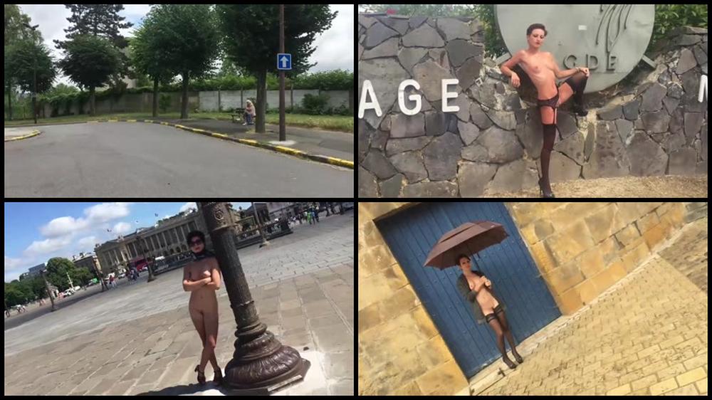 Rockinbabe Nude In Public Places All Over The World