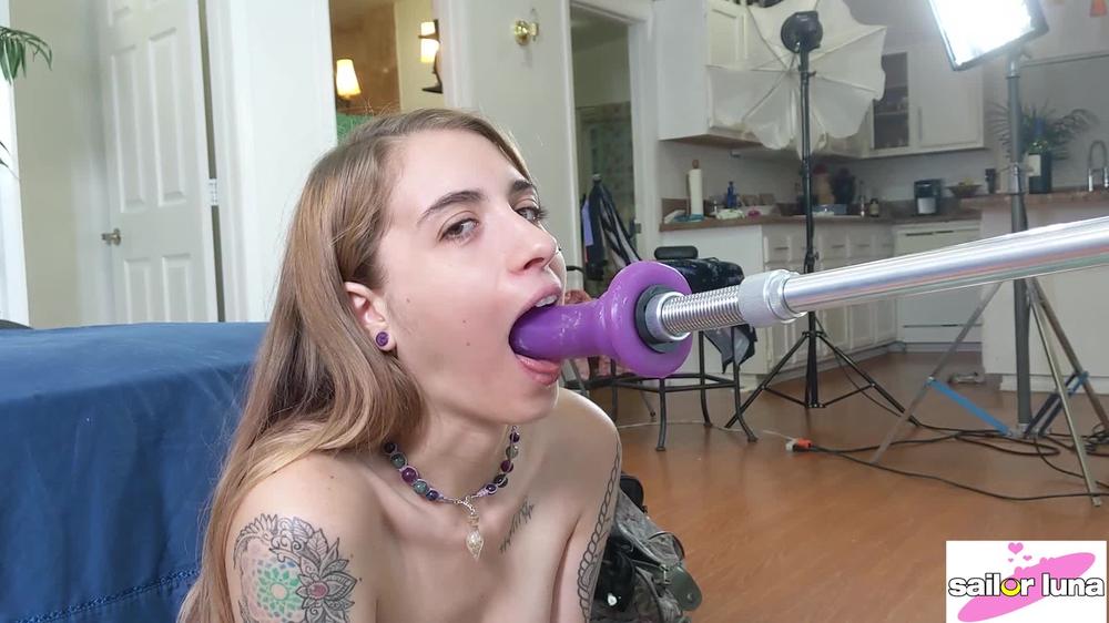 Rebeccavanguard - Oily Ass Massage With Fuckmachine Pt2