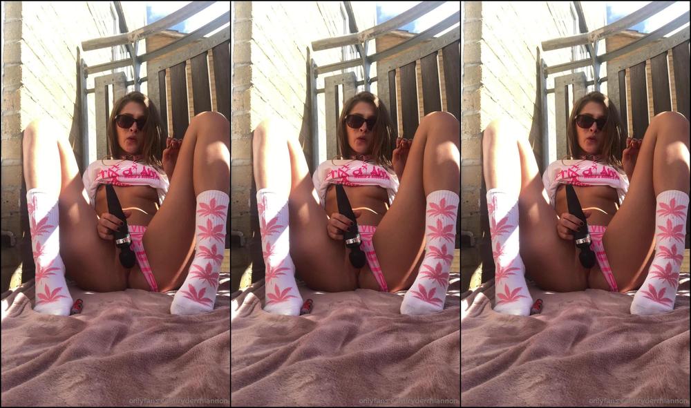 Ryderrhiannon 2019 38738600 Wake Bake And Orgasm Balcony
