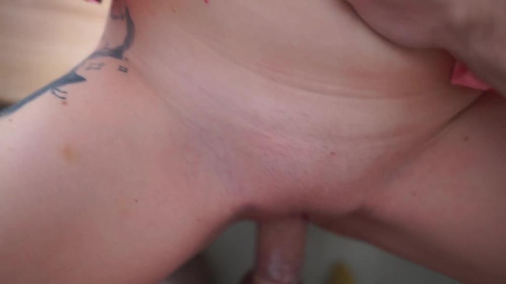POV missionary sex with blonde & BIG FACIAL after deepthroat TenoriTaiga