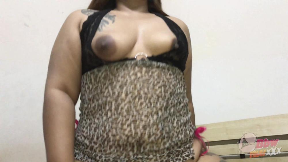 Cheating BBW Wife She Fucked & Ride Untill cum twice (สาวใหญ่อยากน้ำ)