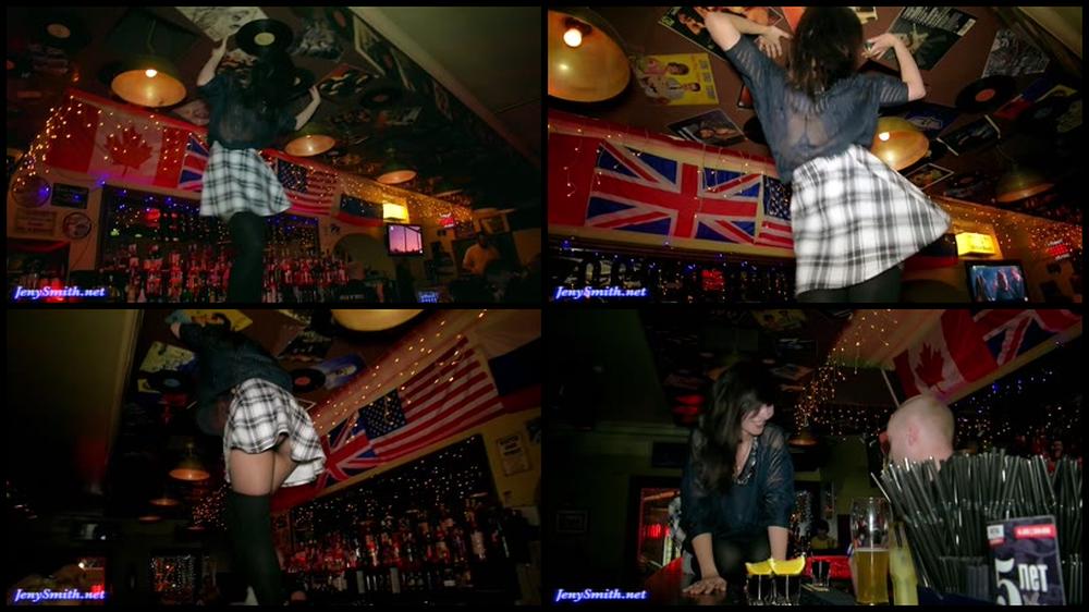 Jeny Rocking The Bar