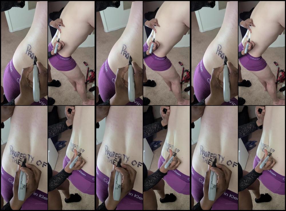 Thebeejayshow 22 01 2021 2014580676 Behind The Scenes In Our Newest Video Bee And Jay Fuck A Double Ended Dildo On Our Slave
