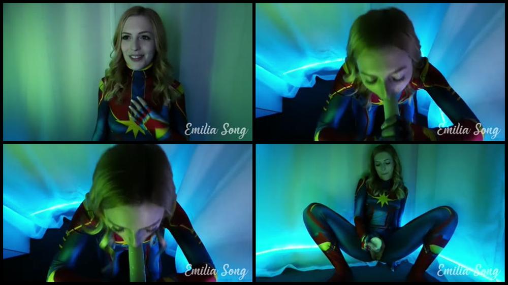 Emilia Song   Captain Marvel  Avengers  Skrull Suck And Fuck  Extended Preview
