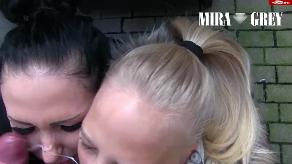 Mira-Grey - Krassester Public Spermawalk Ever !!