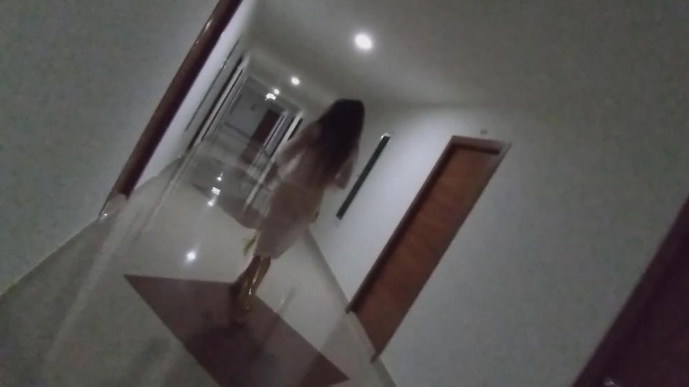NAKED in Rain Coat return to my Hotel Room