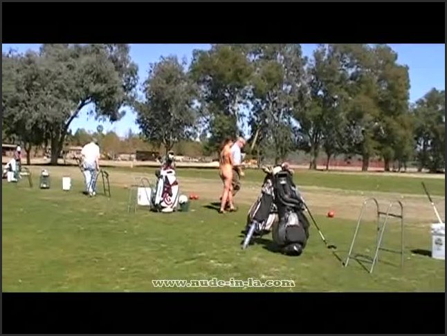 Fetish Rebecca Blue Nudeinla Golf Swing