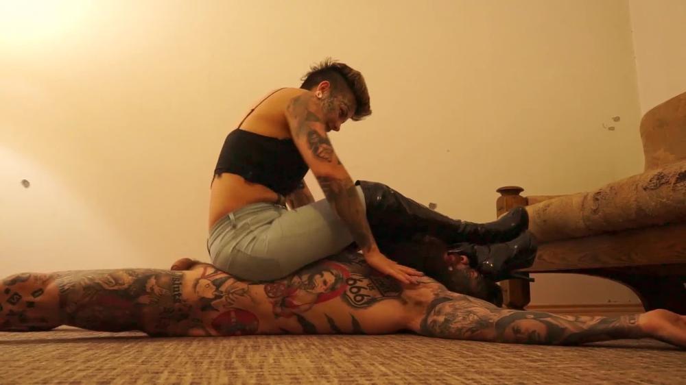 Gymbabe Skinny Slaves Have A Hard Life