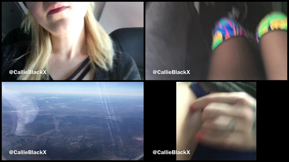 Callieblackx Mile High Club In Flight Masturbation