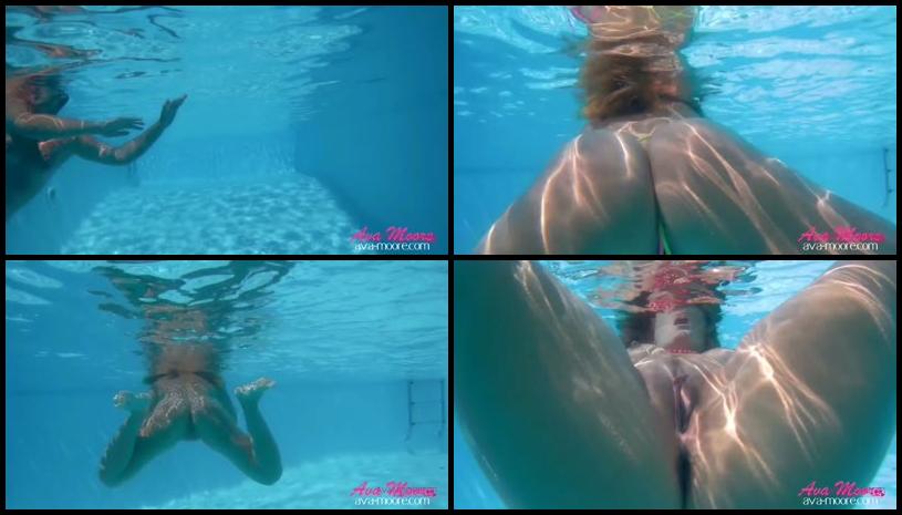 Libertine Makes Porn In Her Swimming Pool Solo