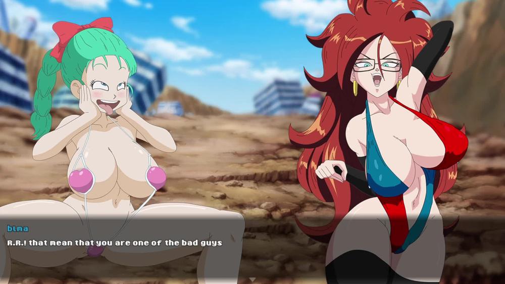 Super Slut Z Tournament 7 Bulma is Horny